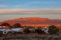 Albuquerque and the Sandia Mountains