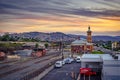 Albury, Australia - Railway station in a regional town