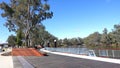 Albury Riverside Precinct riverside experiences for locals and visitors including boardwalk alongside the Murray River.