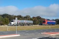 Albury NSW Australia-July 9 2022: heavy trucks on an Australian country highway.