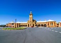 Albury railway station is a heritage old building with clock tower, designed and constructed under the supervision of John Whitton