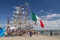 AlcÃ¢ntara dock, Lisbon, Portugal, September 2nd 2023, The Tall Ships Races event Royalty Free Stock Photo