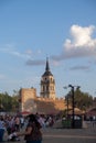 Alcala de Henares, Spain - October 09 2022. Medieval Market of Alcala de Henares, actually called the Cervantino Market, is the