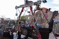 Alcala de Henares, Spain - October 09 2022. Medieval Market of Alcala de Henares, actually called the Cervantino Market, is the