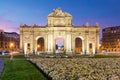 The Alcala Door Puerta de Alcala is a one of the Madrid ancien