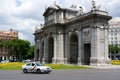 Alcala Gate in Madrid Royalty Free Stock Photo