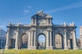 The Alcala Gate in Madrid, Spain.