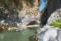 Alcantara river gorge, Sicily