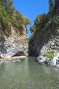 Alcantara river gorge, Sicily