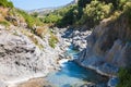 Alcantara river in Sicily