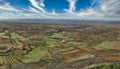 Alcarria in Guadalajara,Spain. Drone Photo