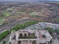 Alcarria in Guadalajara,Spain. Drone Photo