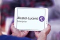 Alcatel-Lucent enterprise logo Royalty Free Stock Photo
