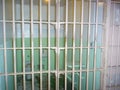 Alcatraz federal prison cell, Alcatraz Island, San Francisco, California, USA Royalty Free Stock Photo