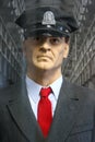 Alcatraz - Guard Uniform with Famous Red Tie Royalty Free Stock Photo