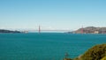 Alcatraz Island, an historic prison in San Francisco Bay Area Royalty Free Stock Photo