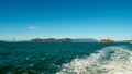 Alcatraz Island, an historic prison in San Francisco Bay Area Royalty Free Stock Photo