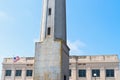 Alcatraz Island Lighthouse and Prison Royalty Free Stock Photo