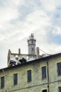 Alcatraz island Lighthouse, San Francisco, California Royalty Free Stock Photo