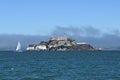 Alcatraz Island and Prision in San Francisco, USA Royalty Free Stock Photo