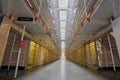 Alcatraz Island Prison Broadway Cell Block Royalty Free Stock Photo