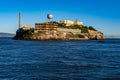 Alcatraz Island prison penitenciary, San Francisco California, USA, March 30, 2020 Royalty Free Stock Photo