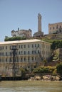 Alcatraz Island San Francisco Bay Royalty Free Stock Photo