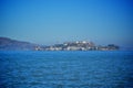 Alcatraz island in san francisco Royalty Free Stock Photo