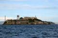 Alcatraz Island, San Francisco, California. Royalty Free Stock Photo