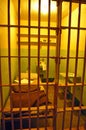 Alcatraz Island, prison, bars, cell, cells, San Francisco, California, United States of America, bed, interiors, corridor, inmate