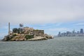 Alcatraz Island - San Francisco California Royalty Free Stock Photo