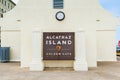 Alcatraz Island Sign San Francisco Royalty Free Stock Photo