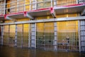 Alcatraz jail cells. Alcatraz island. San Francisco, USA Royalty Free Stock Photo