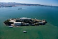 Alcatraz jail in San Francisco Royalty Free Stock Photo