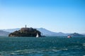 Alcatraz Penitentiary in San Francisco Bay California