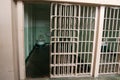 Alcatraz prison cell Royalty Free Stock Photo