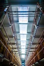 Alcatraz Prison Cells Royalty Free Stock Photo