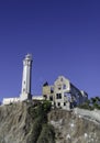 ALCATRAZ PRISON, SAN FRANCISCO CALIFORNIA Royalty Free Stock Photo