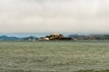 Alcatraz Prison on San Francisco Harbor