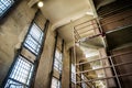 Alcatraz Prison Windows Royalty Free Stock Photo