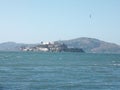 alcatraz san francisco prison Royalty Free Stock Photo