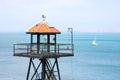 Alcatraz Watch Tower Royalty Free Stock Photo