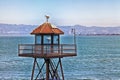 Alcatraz Watch Tower Royalty Free Stock Photo