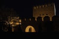 Alcazaba castle in Almeria, Spain Royalty Free Stock Photo