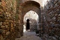 Alcazaba castle on Gibralfaro mountain. Malaga, Andalusia, Spain