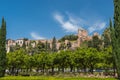 Alcazaba castle in Malaga, Spain