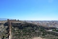 Alcazaba (fortress) in Almeria, Andalusia Royalty Free Stock Photo