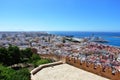 Alcazaba (fortress) in Almeria, Andalusia Royalty Free Stock Photo