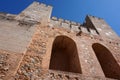 Alcazaba Fortress Architecture in Granada Royalty Free Stock Photo