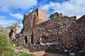 An amazing view fortress of Alcazaba Royalty Free Stock Photo